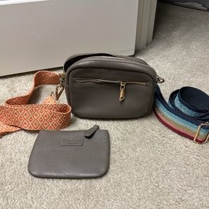 Pom Pom London Mayfair Leather Purse